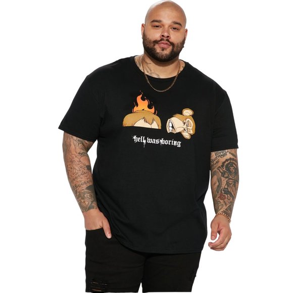 BAYC Bored Ape Decapitated Head Hell Was Boring Short Sleeve T-Shirt Tee - Picture 5 of 5